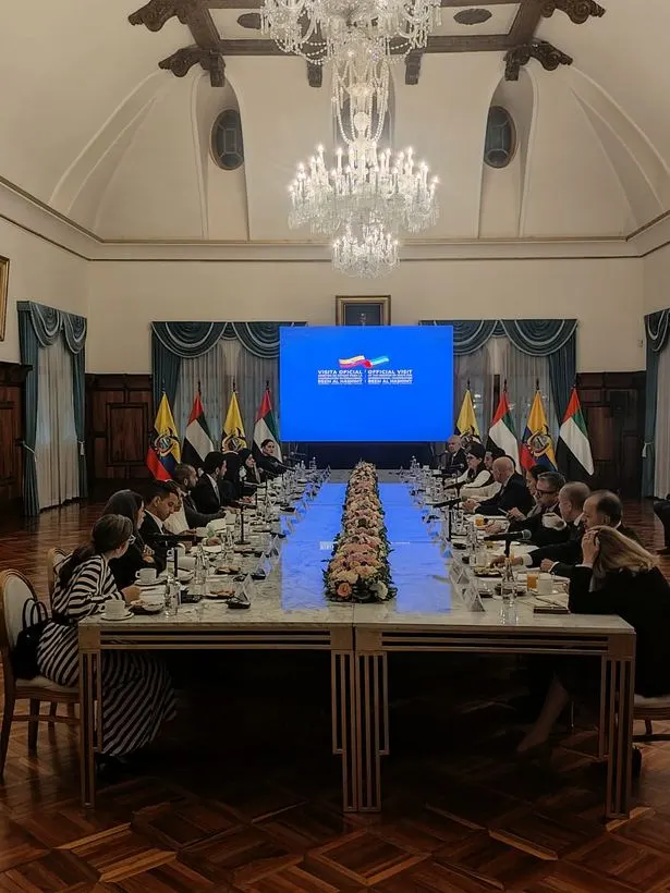 Visita de Estado · producción de eventos ZYNCRONIA en Quito, Ecuador